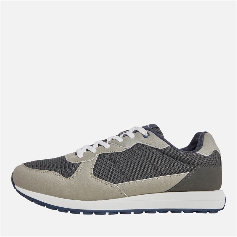 Ben Sherman Herre cruiser trainers - Grå/Hellgrå