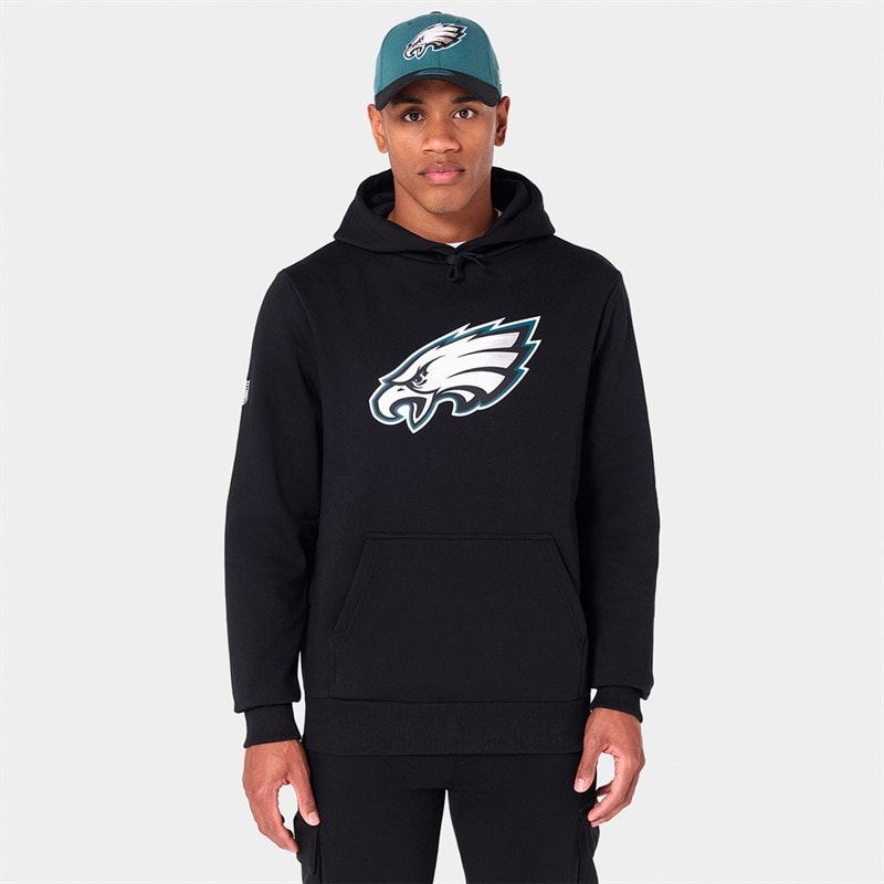 New Era Herre philadelphia eagles hættetrøje - Sort
