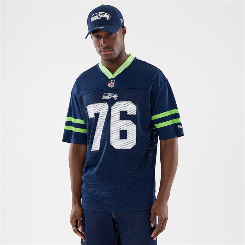 New Era Herre seattle seahawks mesh t-shirt - Multi