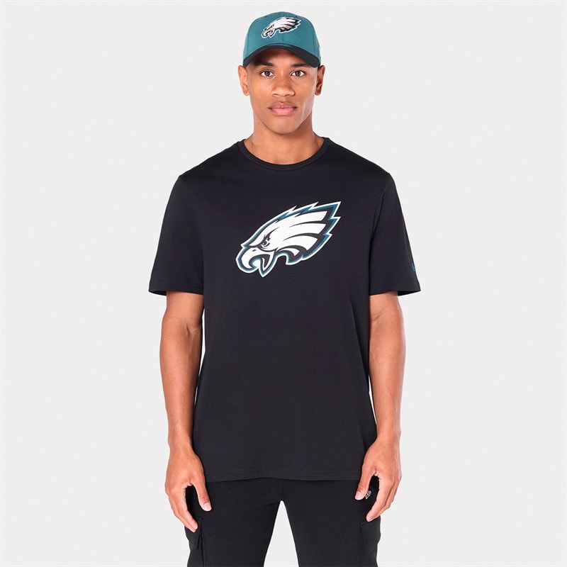 New Era Herre philadelphia eagles t-shirt - Sort