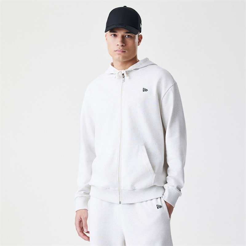 New Era Herre essentials hættetrøje - Grå