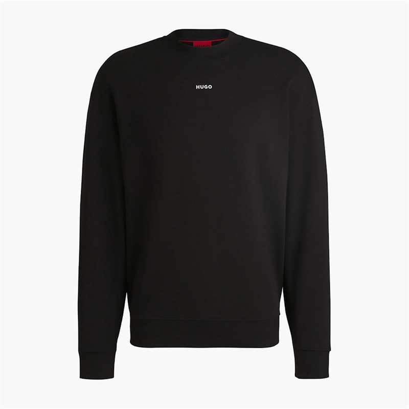 HUGO Herre dapocrew sweatshirt - Sort