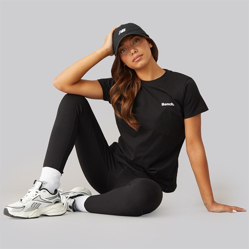 Bench Dame samira t-shirt og leggings sæt - Sort