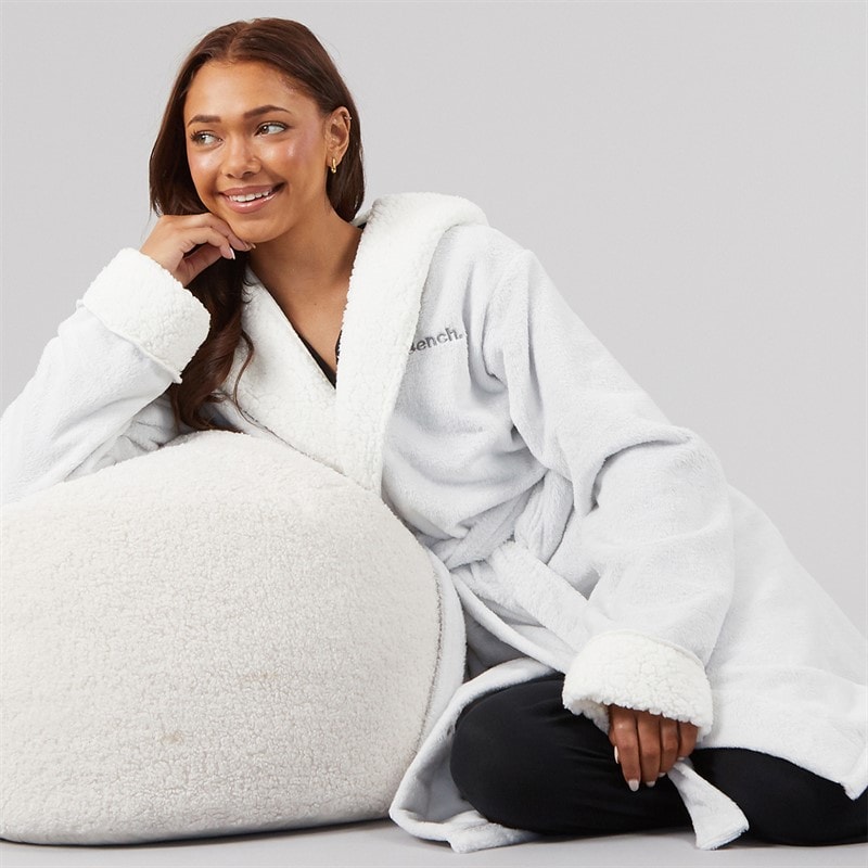 Bench Dame rhiannon badekåbe - Grey Marl
