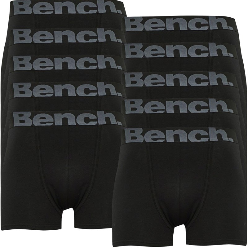 Bench Herre putton ti-pack boxershorts - Sort/Sort/Sort/Sort/Sort
