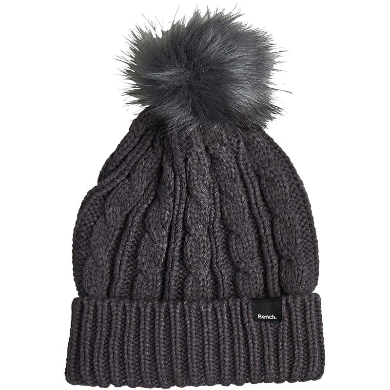 Bench Dame ivanna bobble hat - Charcoal