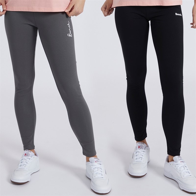 Bench Dame tamna to pak leggings - Sort/Charcoal