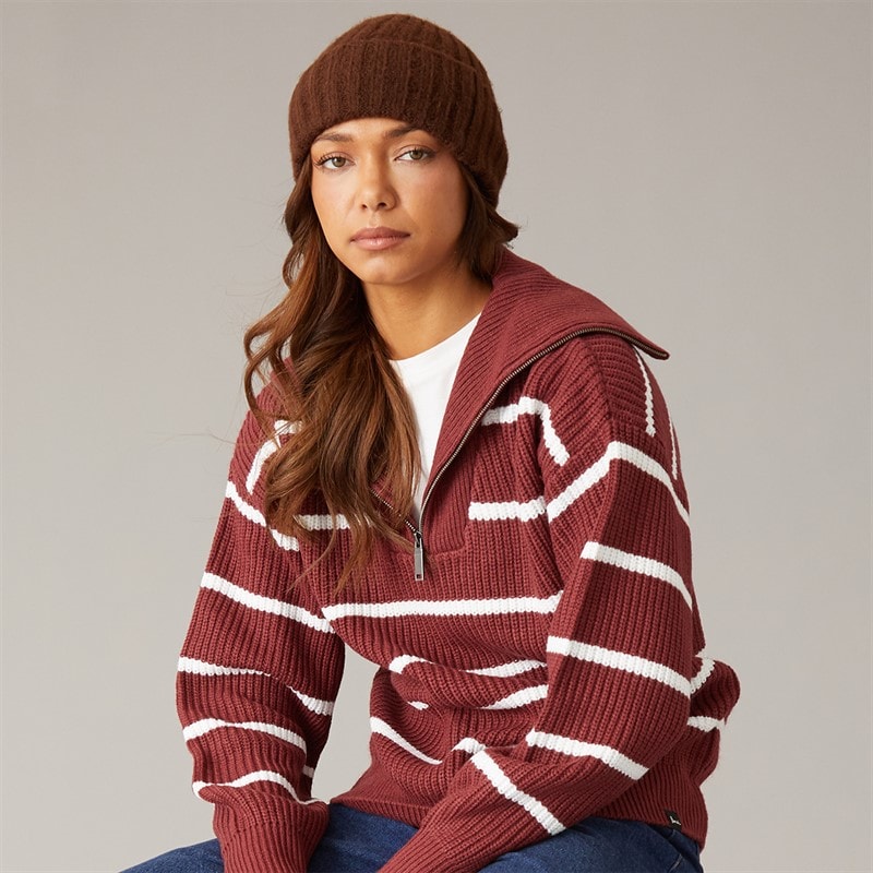 Bench Dame margita sweater - Bourgogne