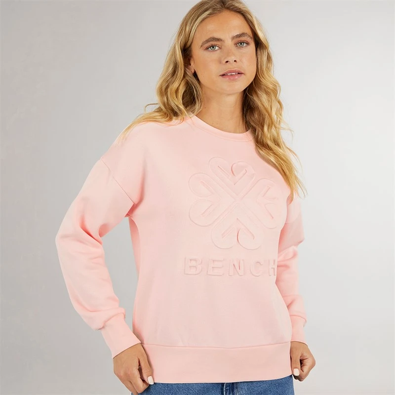 Bench Dame ilma sweatshirt - Lyserød