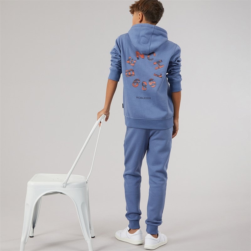 Bench Drenge ipolter hættetrøje og joggingdragtsæt - Mid Blue