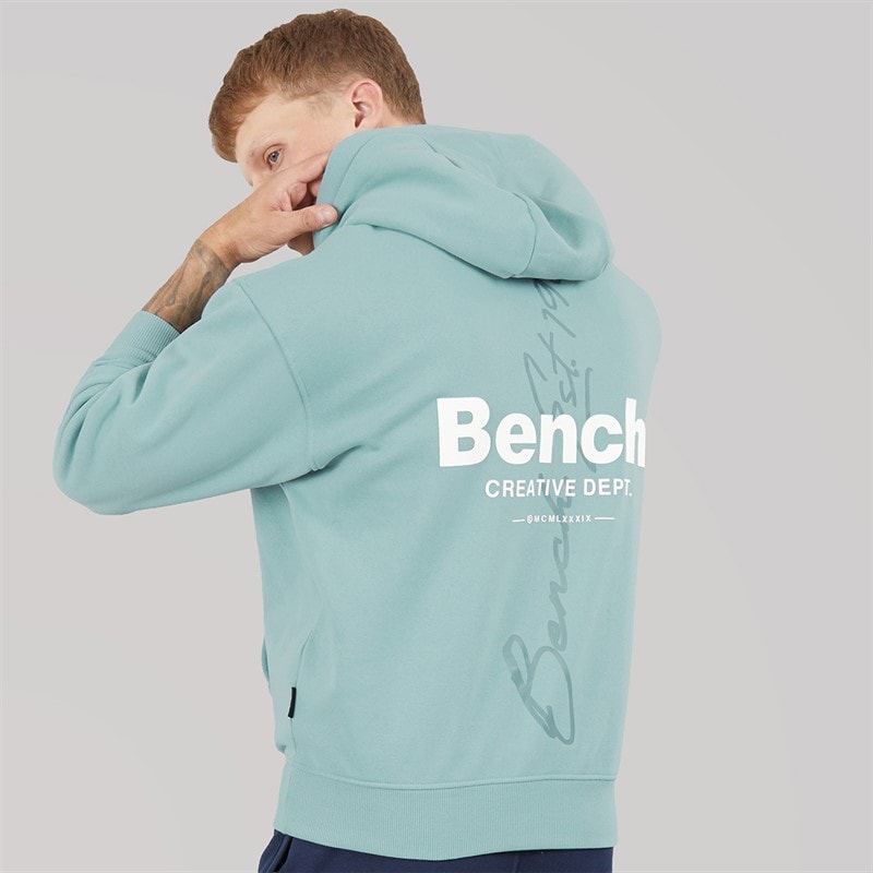 Bench Herre bardel oversized hættetrøje - Powder Blue