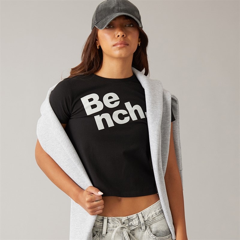 Bench Dame aita baby fit t-shirt - Sort
