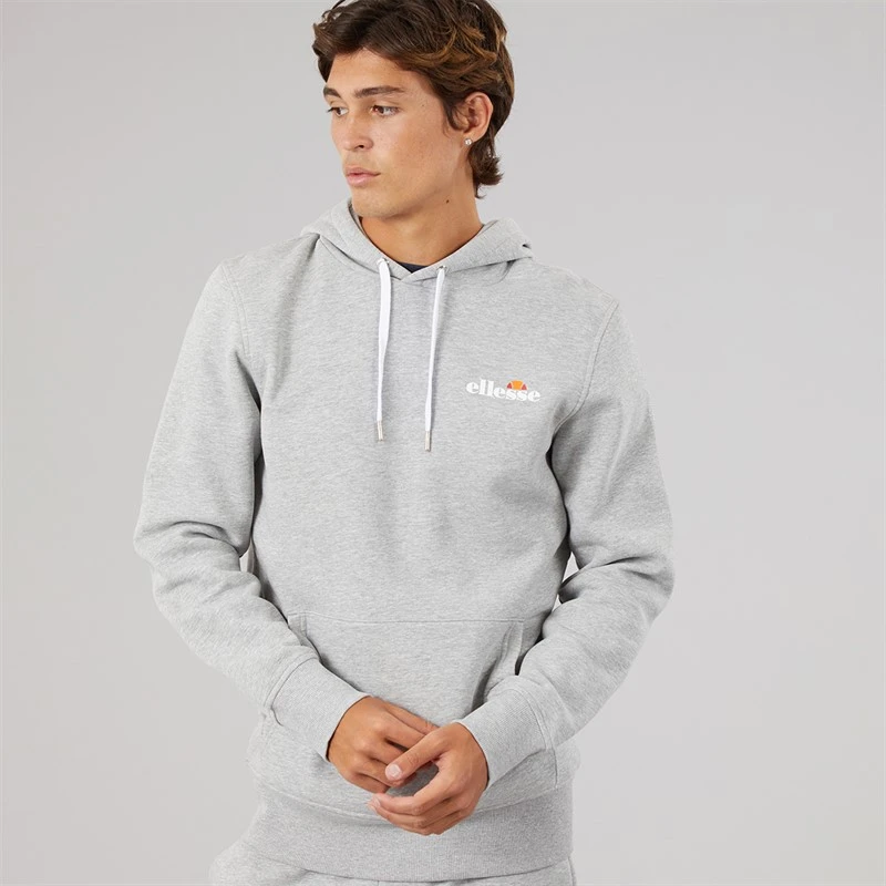 Ellesse Herre giffone hættetrøje - Light Grey Marl