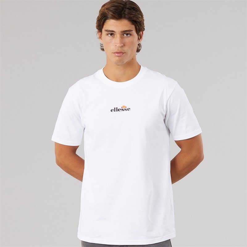 Ellesse Herre ollio 2 central logo t-shirt - Hvid