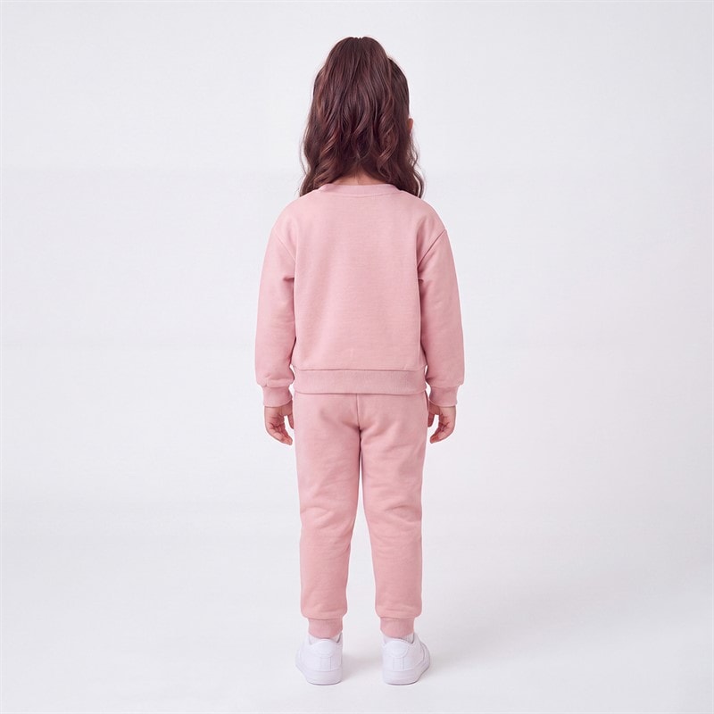 Ellesse Piger paige sweatshirt og joggingbukser - Pink