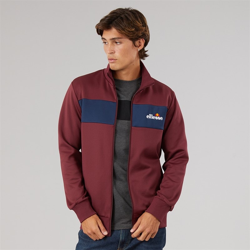 Ellesse Herre tacha track top - Bordeaux