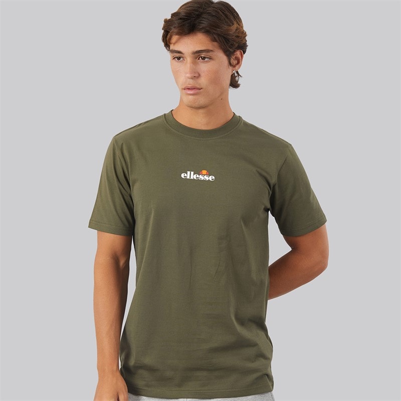 Ellesse Herre ollio 2 central logo t-shirt - Khaki
