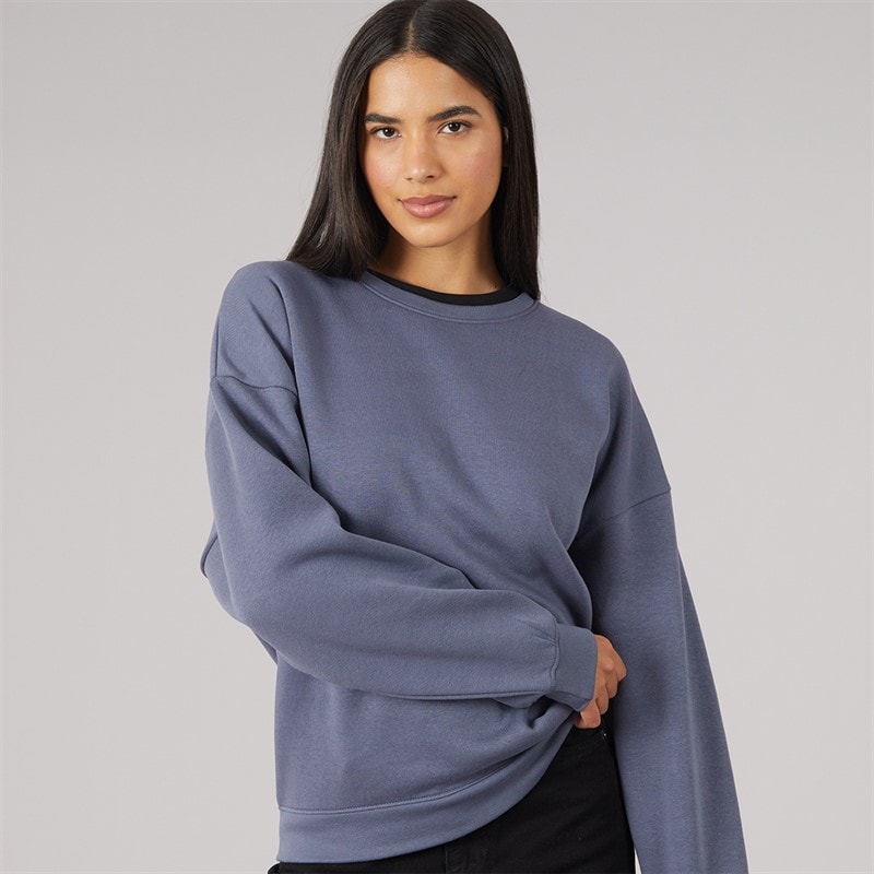 Board Angels Dame oversized sweatshirt - Dusty Blue