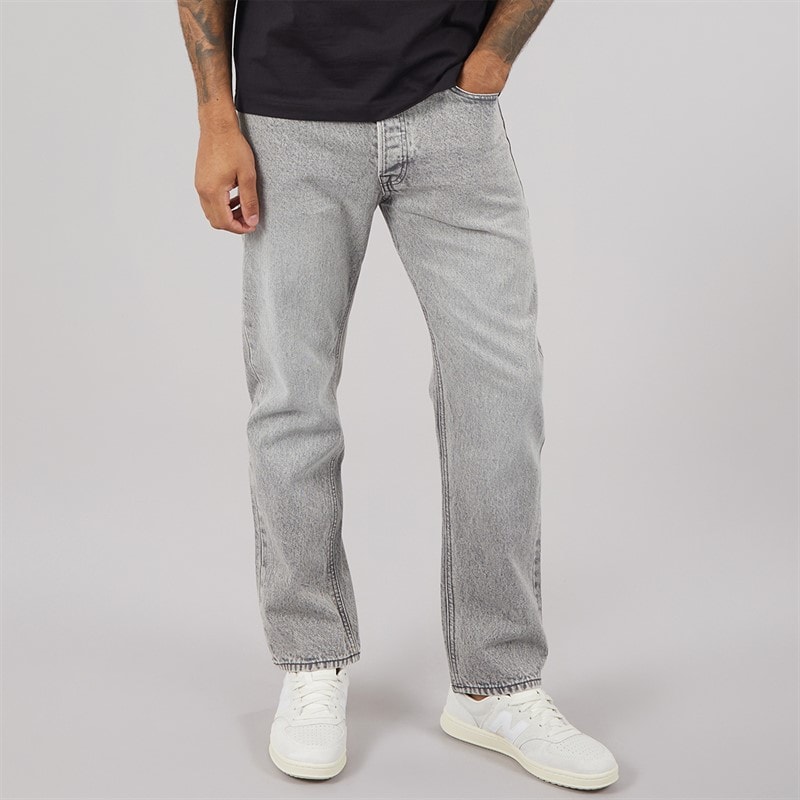 JACK & JONES Herre chris sq 051 relaxed fit jeans - Grå
