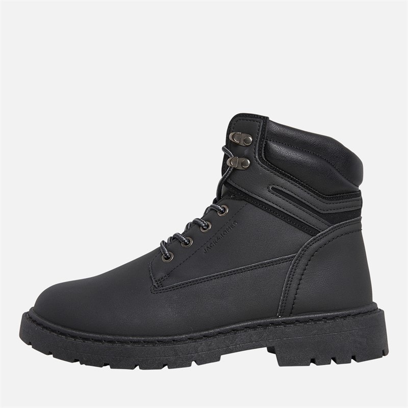 JACK & JONES Herre marsh PU-støvler - Anthracite