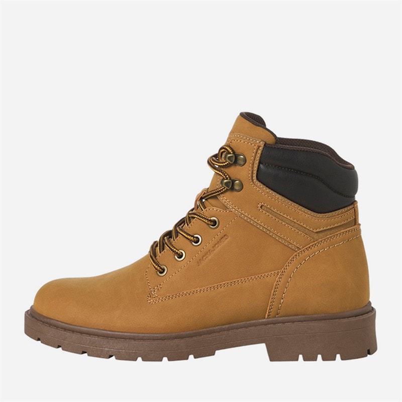 JACK & JONES Herre marsh PU-støvler - Honey