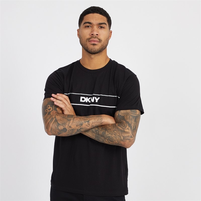 DKNY Herre cavaliers t-shirt - Sort