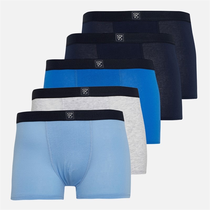 Kangaroo Poo Drenge fempak boxershorts - Multi Blue