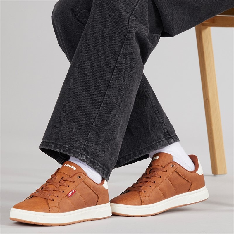 Levi's Junior piper sneakers - Cognac 0241