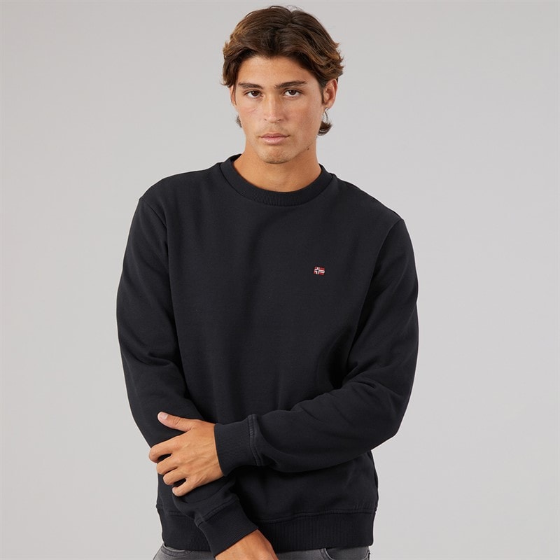Napapijri Herre balis crew sweatshirt - Sort