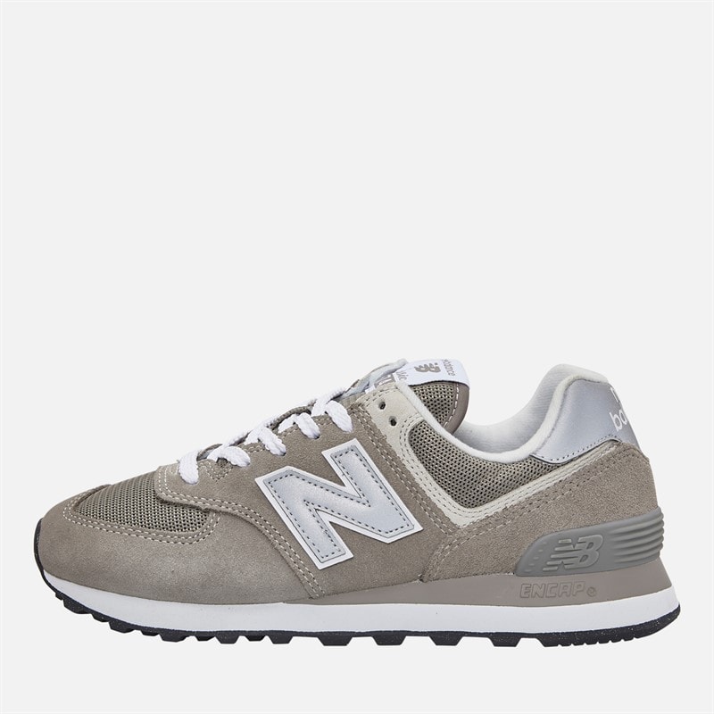 New Balance Dame 574 core træningssko - Grå/Hvid/Silver