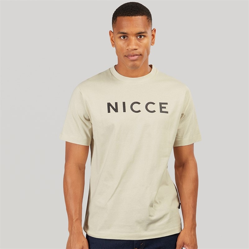 NICCE Herre denno t-shirt - Light Stone