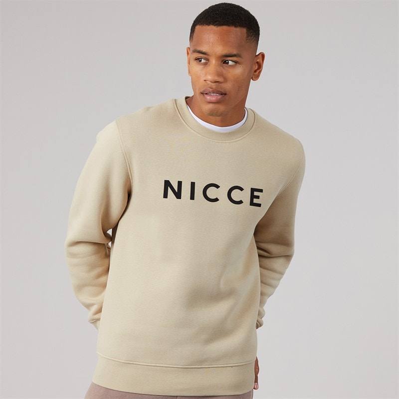 NICCE Herre lormi sweatshirt - Light Stone