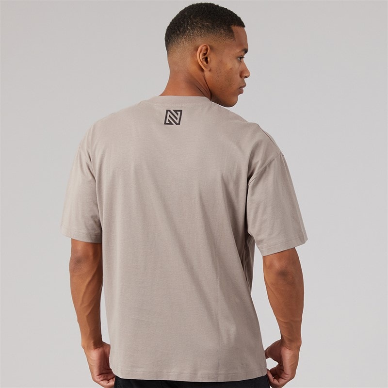 NICCE Herre endzo oversized t-shirt - Satellite