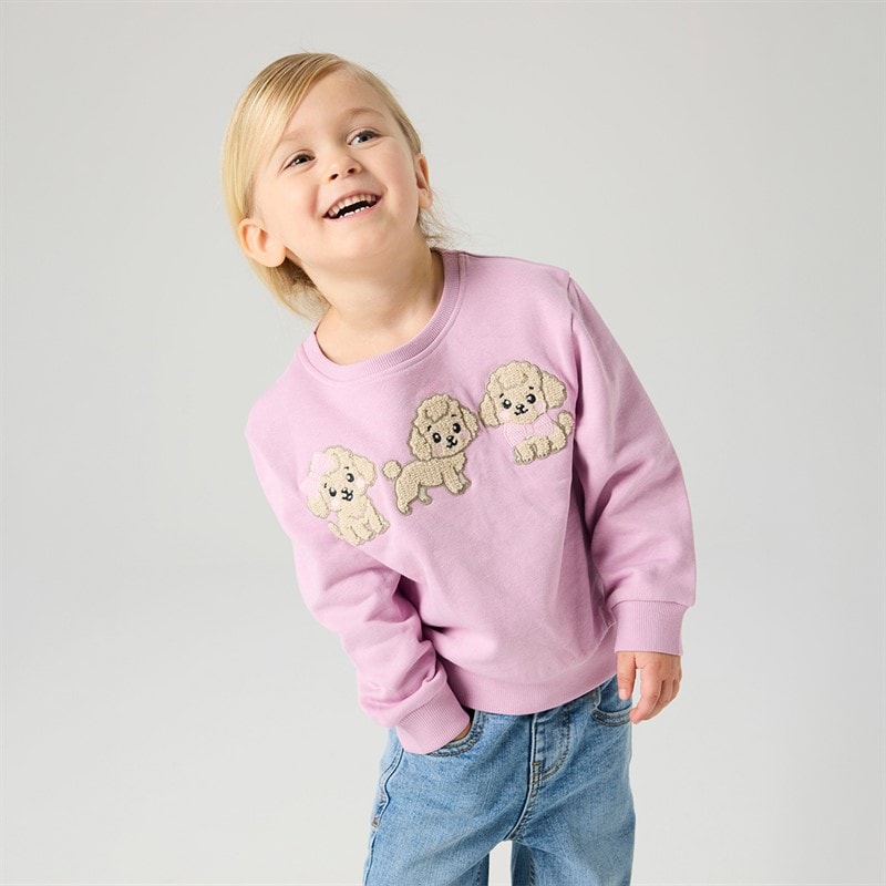Name It Piger dyveke sweatshirt - Mauve Mist
