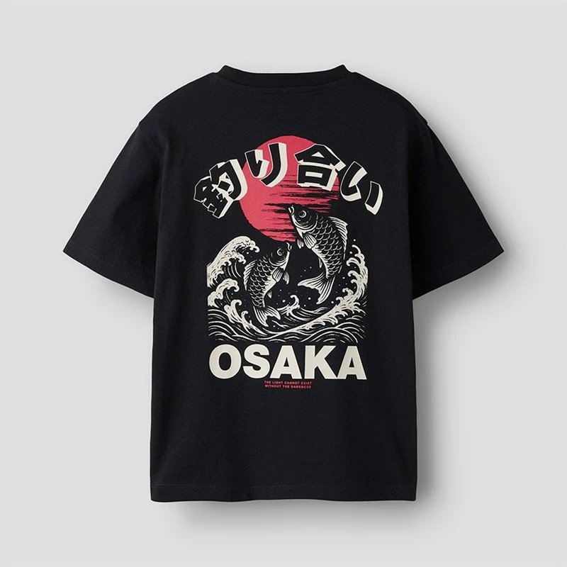 Name It Drenge fabio t-shirt - Black Beauty