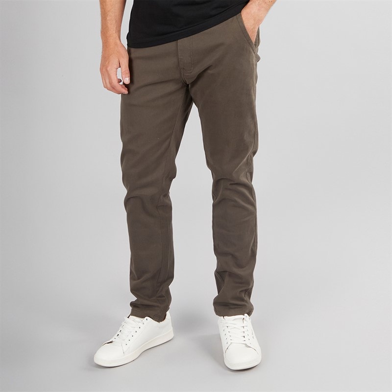 Onfire Herre slim fit chino bukser - Charcoal