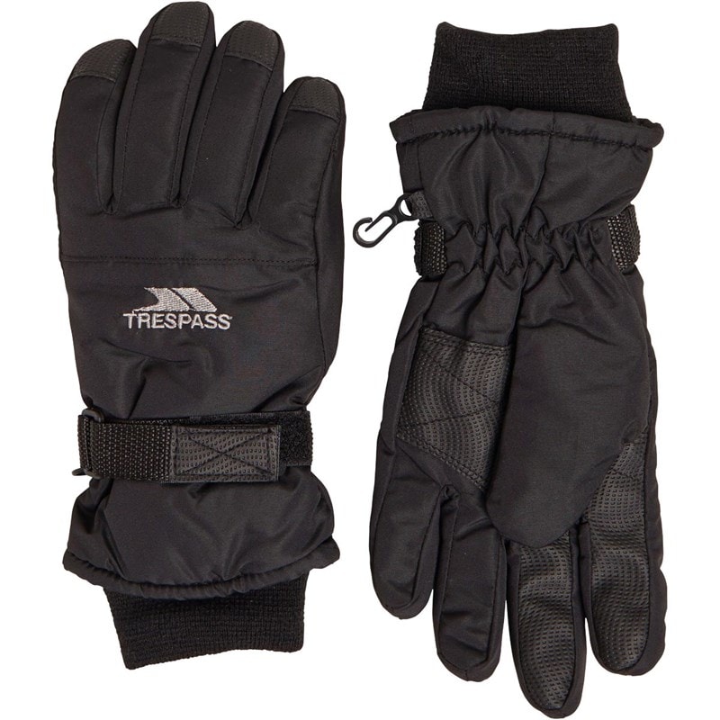 Trespass Junior vatterede handsker Gohan 2 - Sort