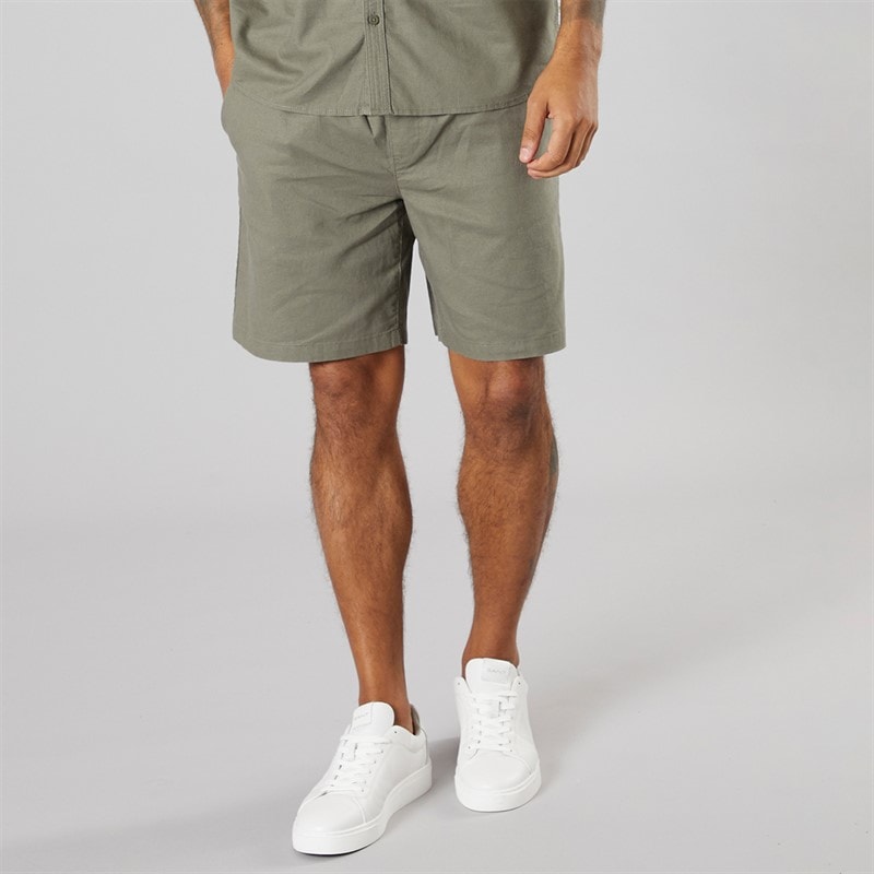 Solid Herre Shorts Dusty Olive