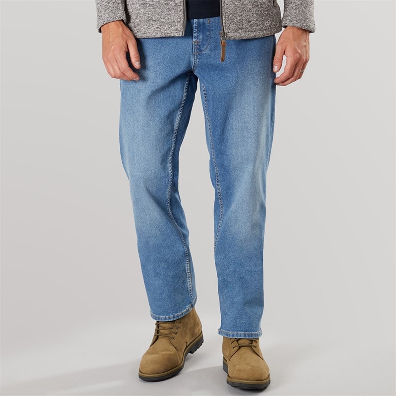 Solid Herre Harlan Denim Jeans Middle Vintage Blue Denim
