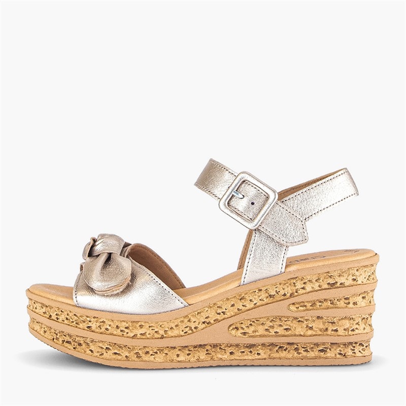 Gabor Dame kile sandaler Gold