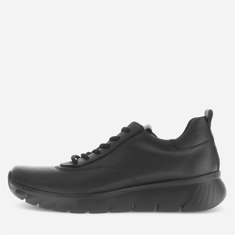 Gabor Dame læder sneakers Sort