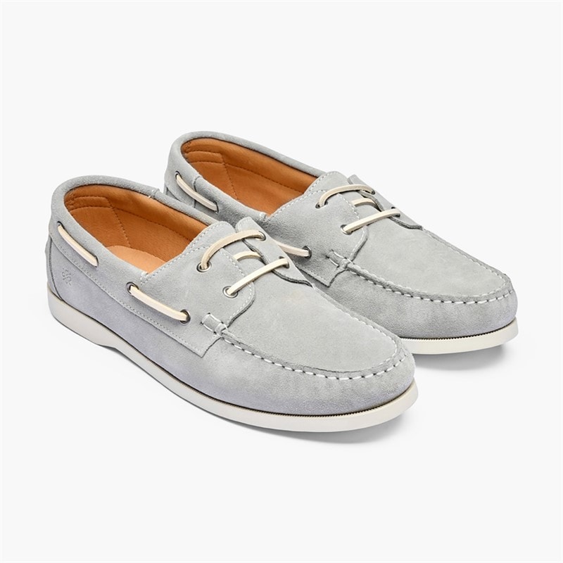 Playboy Footwear Herre Isla sko Grey Suede/Off White