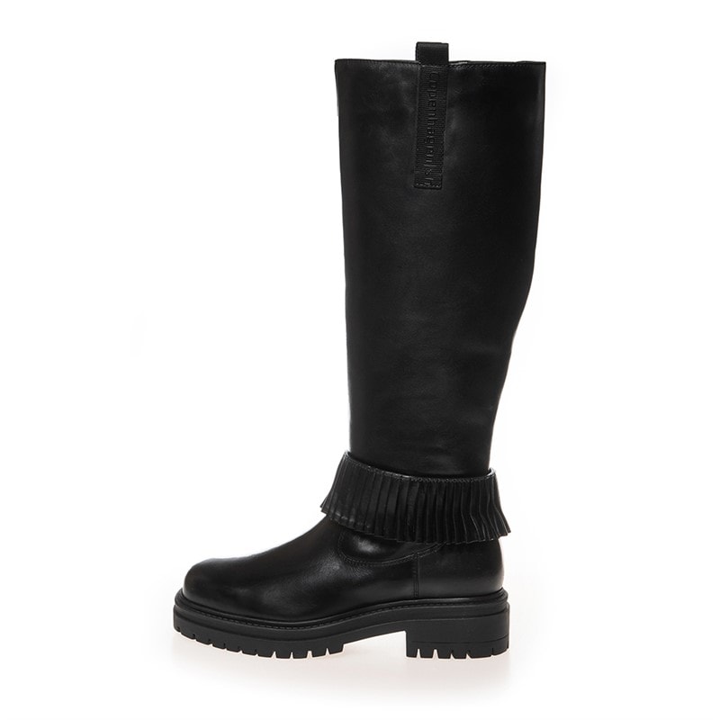 Copenhagen Shoes Dame fordi du kan lange støvler 0001 Black