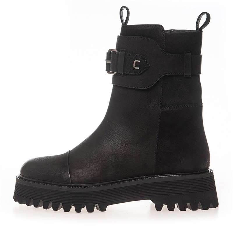 Copenhagen Shoes Dame Shoelovers Sorte Støvler 0001 Black