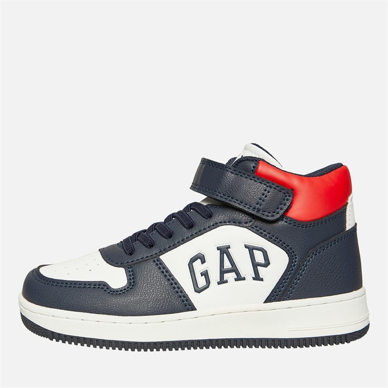 GAP Drenge Boston Mid Træningssko Navy/Rød