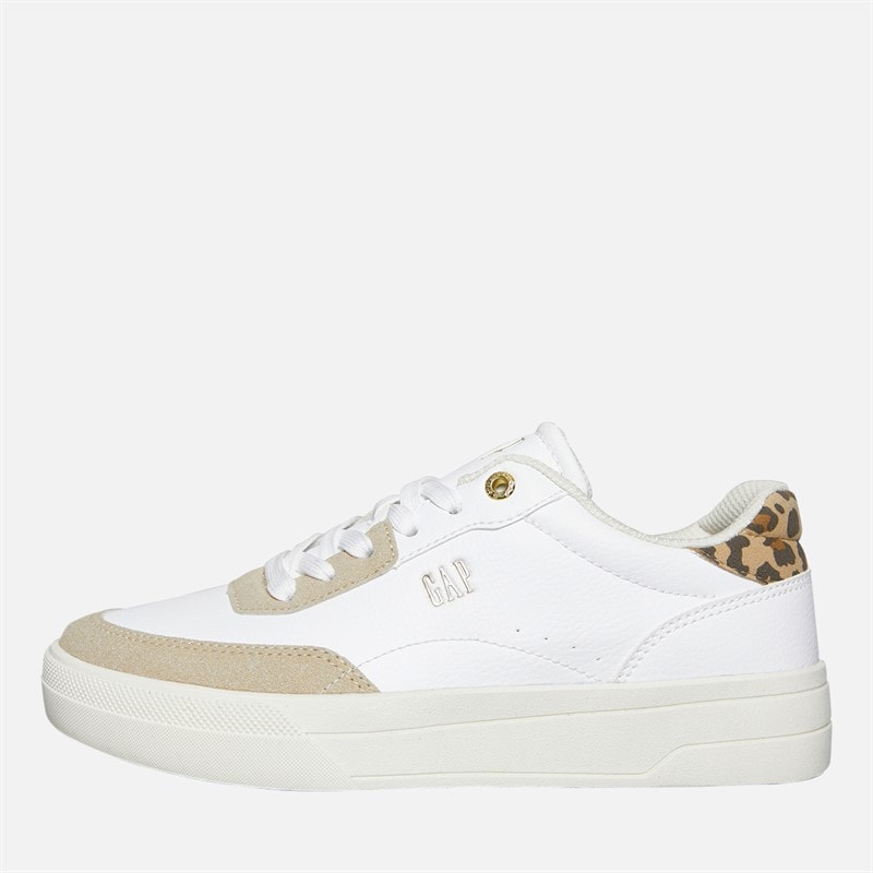 GAP Dame Waco Træningssko White Leopard