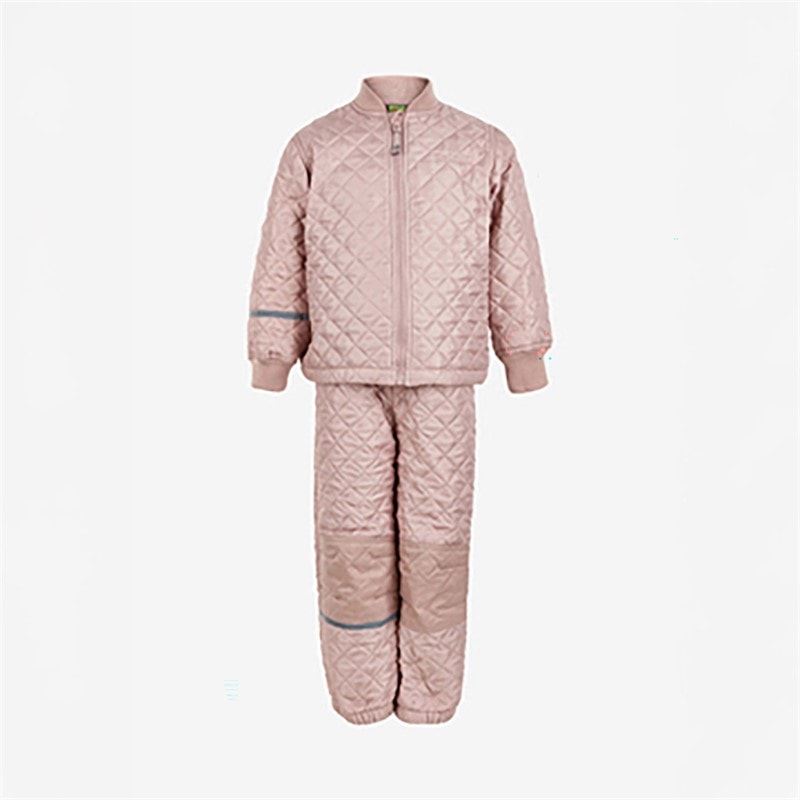 Celavi Børne Celavie Ensfarvet Basis Termosæt Misty Rose