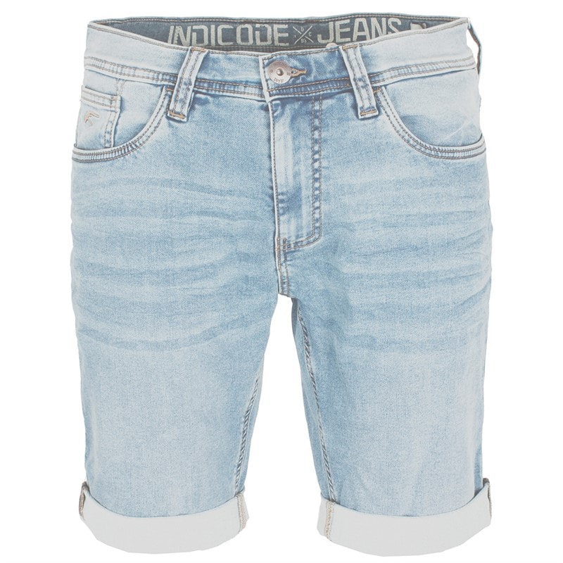 Indicode Herre Indelmare Denimshorts Blå