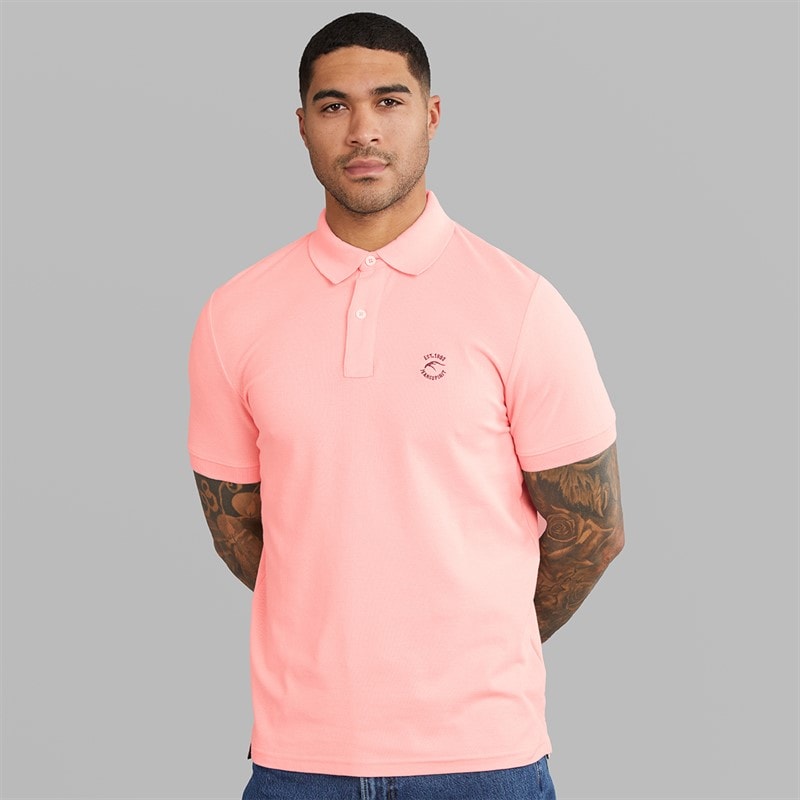 Indicode Herre Inwadim Polo Shirt Chintz Rose