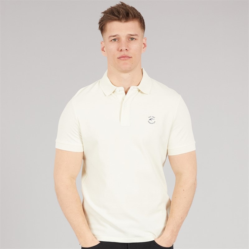 Indicode Herre Inwadim Polo Shirt White Asparagus